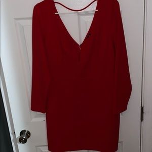 Red Mini Express Dress